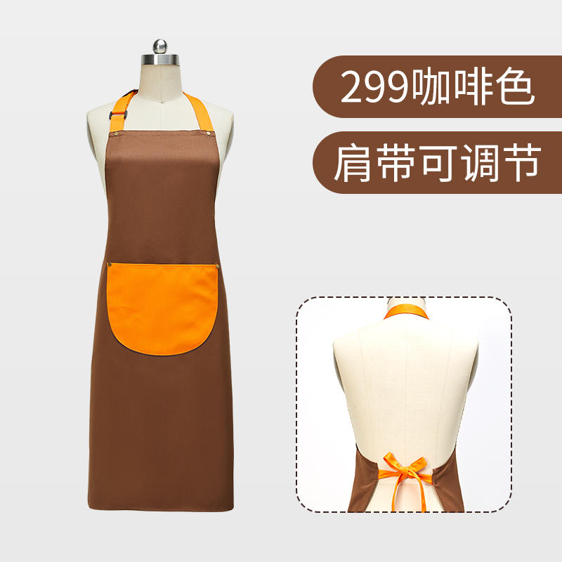 Customized durable personalized kitchen cooking and baking process printed and embroidered logo apron