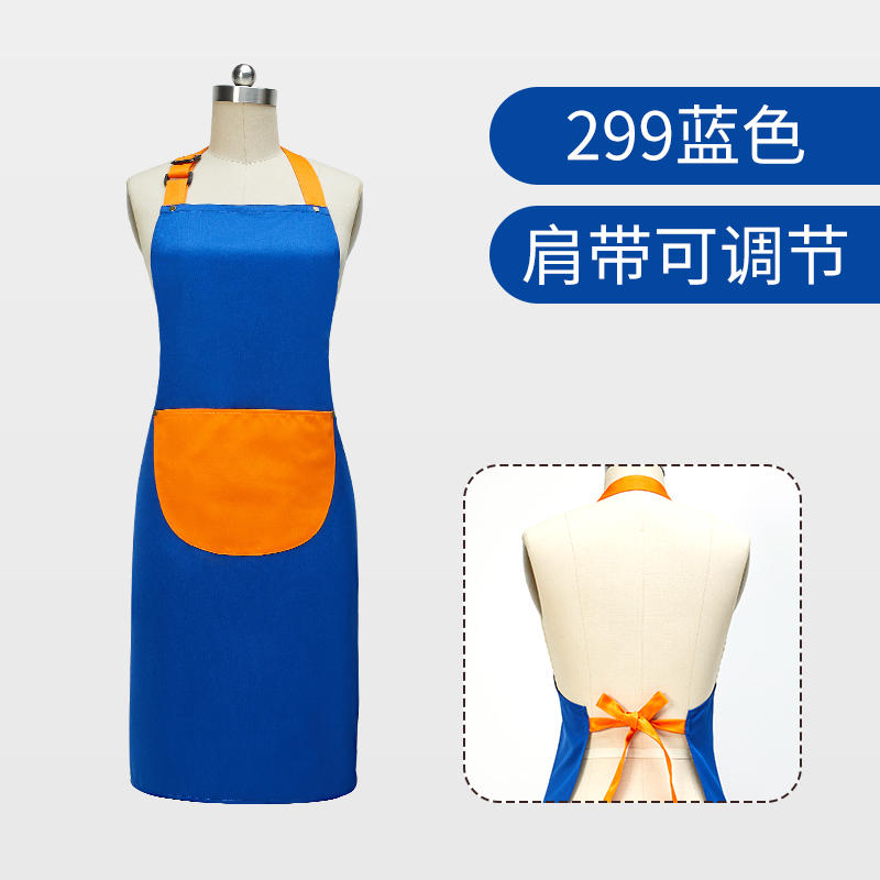 Customized apron for kitchen with water and oil resistance, adjustable for waiters. Customized waterproof tool for coffee makers