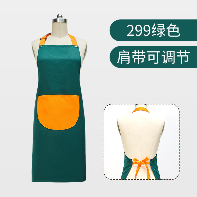 Colorful apron Christmas apron new design custom logo kitchen chef durable cooking apron