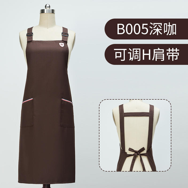 Customized logo for chefs, waiters, and staff (for both men and women) - uniform cooking kitchen aprons - bar work aprons - long business coffee shop aprons - restaurant aprons
