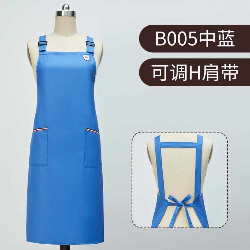 Customized logo apron, chef apron, adjustable apron set, customized color, daily use, restaurant, hotel