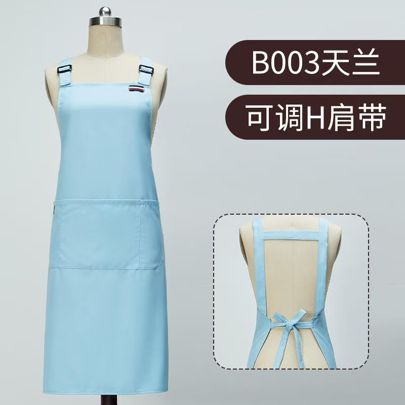 Customized apron with high-quality OEM factory promotional waterproof printed design. Suitable for chefs in the kitchen for cooking. Customized women's apron.