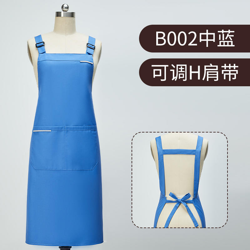 Best-selling fashionable apron, low-priced wholesale chef apron, kitchen/industrial/food store cooking custom logo apron