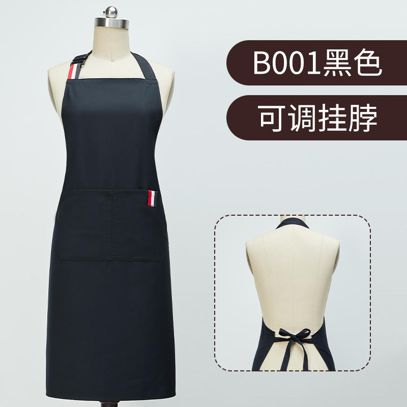 Factory wholesale custom-made polyester aprons with colors and logos