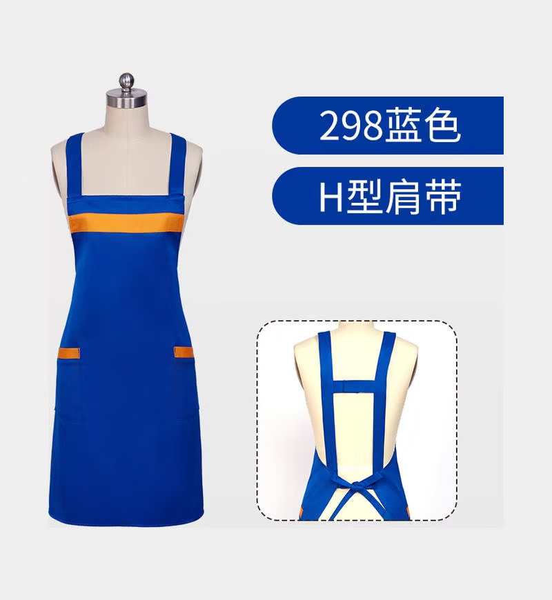 Wholesale price, best quality, adjustable custom-made kitchen aprons, coffee shop aprons, barber shop aprons, apron manufacturer