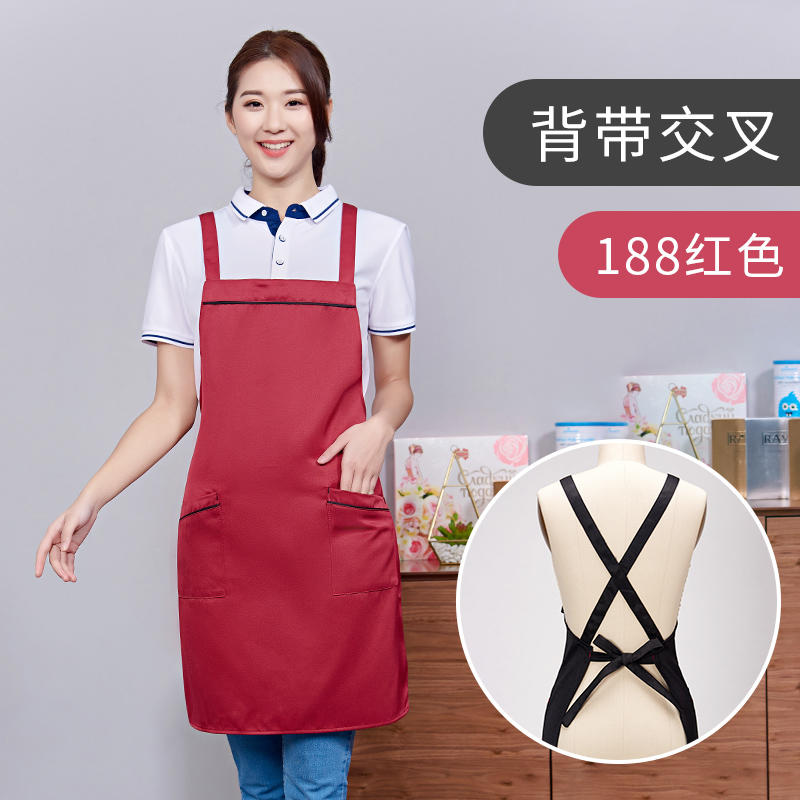 Custom printed logo women's and men's aprons in hot sale - new design Custom printed logo men's apron