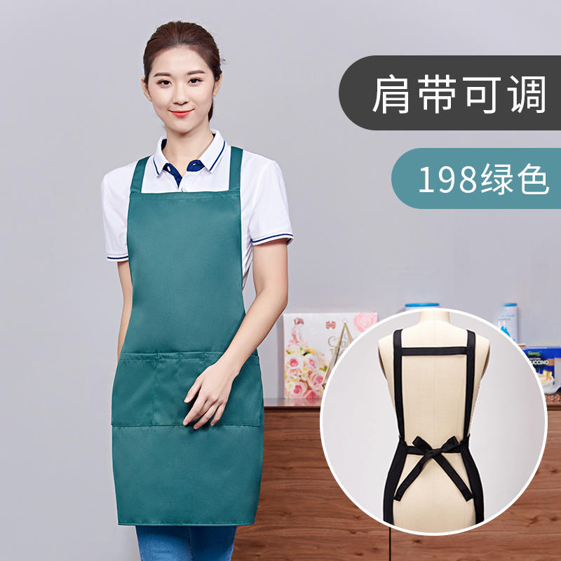 High-quality custom-made kitchen apron with waterproof polyester fabric, suitable for chefs in the kitchen. Customized kitchen apron.